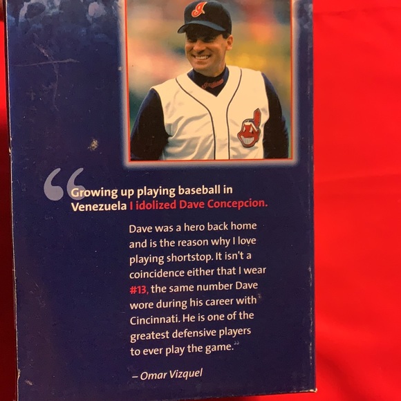 MLB dual bobble head #13 Vizquel & Concepcion gold glove SS. New in box. - Picture 7 of 8